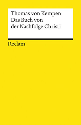 Stock image for Das Buch von der Nachfolge Christi for sale by medimops