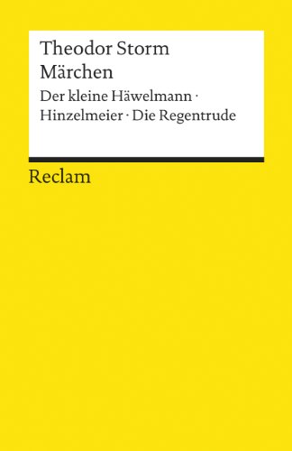 Stock image for DIE REGENTRUDE UND ANDERE MRCHEN (Der kleine Hwelmann; Hinzelmeier) for sale by German Book Center N.A. Inc.