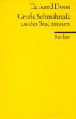 Stock image for GROSSE SCHMHREDE AN DER STADTMAUER for sale by German Book Center N.A. Inc.