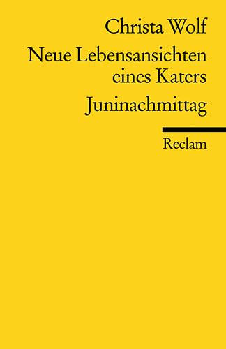 9783150076866: Neue Lebersonrichten Eines Katers