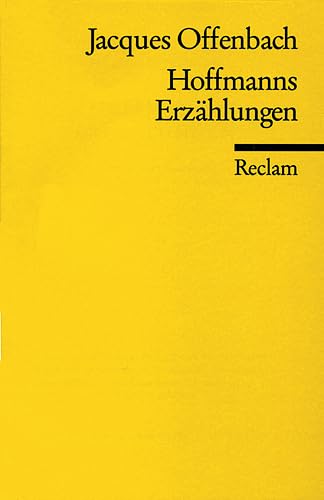 9783150077511: Hoffmanns Erzhlungen.