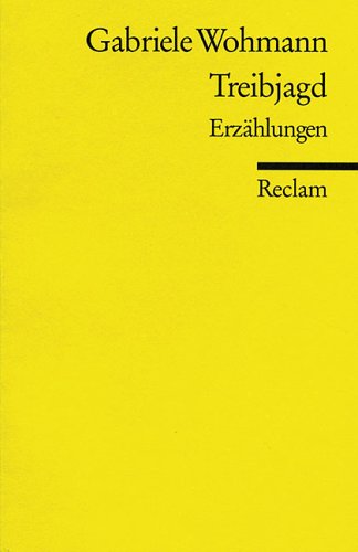 Stock image for TREIBJAGD Erzhlungen for sale by German Book Center N.A. Inc.