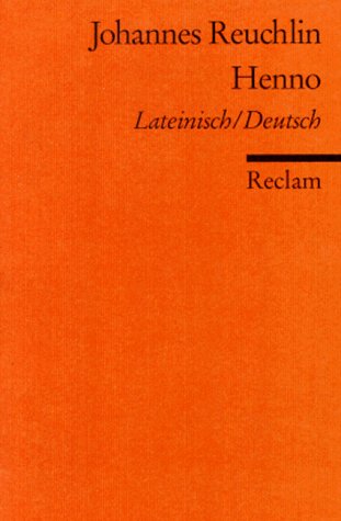 Imagen de archivo de HENNO Komdie Lateinisch/Deutsch a la venta por German Book Center N.A. Inc.