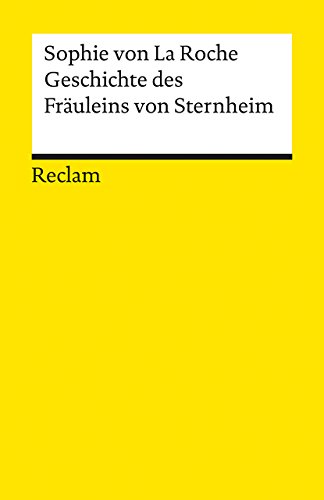 Stock image for Geschichte Des Fruleins Von Sternheim for sale by Blackwell's