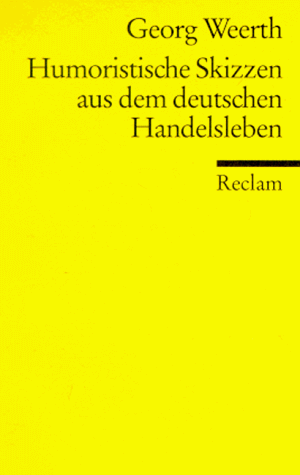 Beispielbild fr Humoristische Skizzen aus dem deutschen Handelsleben zum Verkauf von medimops