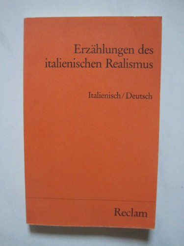 9783150080221: Erzhlungen des italienischen Realismus. Italienisch/ Deutsch.