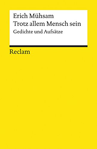 Stock image for TROTZ ALLEM MENSCH SEIN Gedichte und Aufstze for sale by German Book Center N.A. Inc.