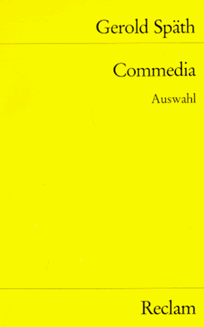 Imagen de archivo de COMMEDIA Auswahl a la venta por German Book Center N.A. Inc.