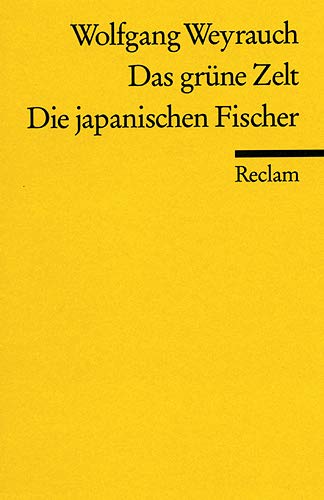 Imagen de archivo de DAS GRNE ZELT DIE JAPANISCHEN FISCHER Zwei Hrspiele a la venta por German Book Center N.A. Inc.