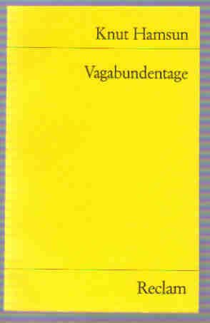 Beispielbild fr Vagabundentage. Erzhlung zum Verkauf von Antiquariat Ottakring 1160 Wien