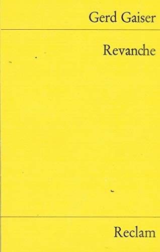 Stock image for REVANCHE Erzhlungen for sale by German Book Center N.A. Inc.
