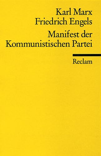 9783150083239: Manifest Der Kommunistischen Partei