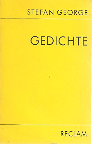 Stock image for GEDICHTE hrsg. von Robert Boehringer. for sale by German Book Center N.A. Inc.