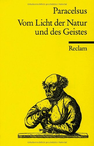 Stock image for Vom Licht der Natur und des Geistes. Eine Auswahl aus dem Gesamtwerk. for sale by GF Books, Inc.