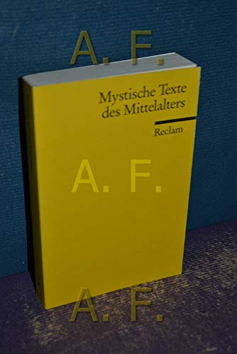 Erhebe dich, meine Seele. Mystische Texte des Mittelalters. - Lanczkowski, Johanna