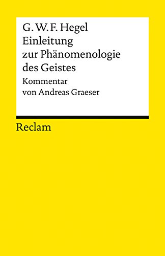 Stock image for Einleitung zur "Phnomenologie des Geistes" for sale by medimops