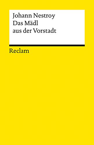 Stock image for DAS MDL AUS DER VORSTADT Posse for sale by German Book Center N.A. Inc.