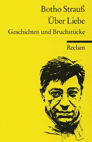 Beispielbild fr ber Liebe. Geschichten und Bruchstcke. zum Verkauf von medimops