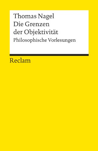 Stock image for Die Grenzen der Objektivitt -Language: german for sale by GreatBookPrices