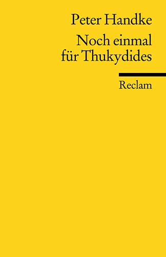 Noch einmal fÃ¼r Thukydides (9783150088043) by [???]