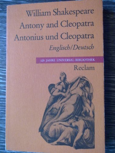 9783150088302: Antonius und Cleopatra / Antony and Cleopatra: 8830