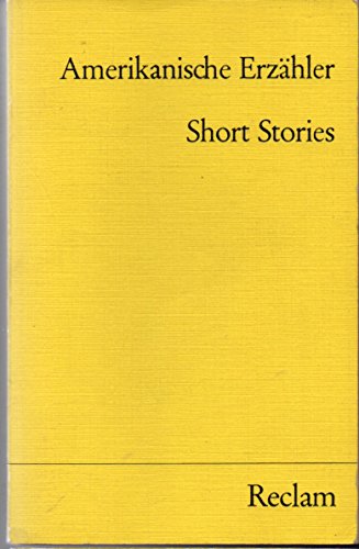 Beispielbild fr Amerikanische Erzhler. Short Stories. Eine Anthologie, US-ERZAEHLER zum Verkauf von Bildungsbuch