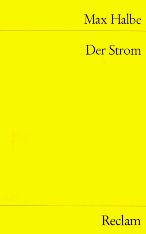 Imagen de archivo de DER STROM Drama a la venta por German Book Center N.A. Inc.