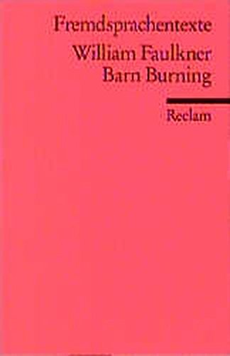 9783150090435: Barn Burning