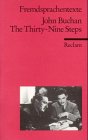 9783150090510: The thirty-nine steps. Hrsg. v. Christopher Harvie