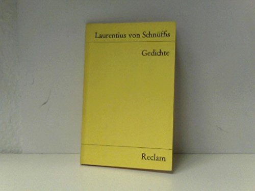 Beispielbild fr GEDICHTE Eine Auswahl zum Verkauf von German Book Center N.A. Inc.