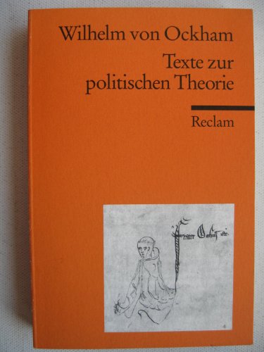 9783150094129: Texte zur politischen Theorie. Exzerpte aus dem Dialogus
