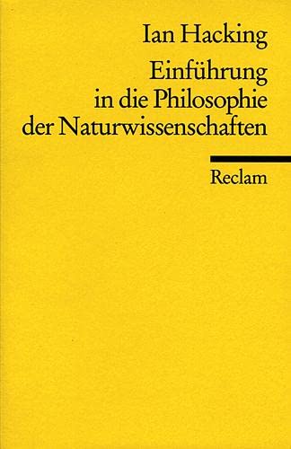 Imagen de archivo de Einfhrung in die Philosophie der Naturwissenschaften a la venta por medimops