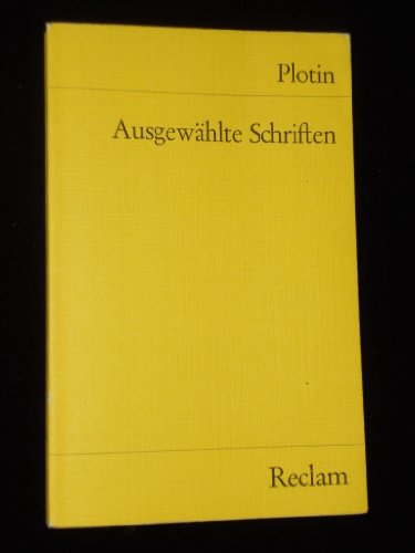 9783150094792: Ausgewhlte Schriften