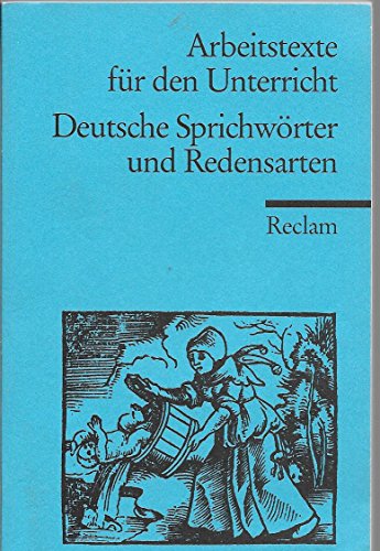 Deutsche SprichwÃ¶rter und Redensarten. (Lernmaterialien) (9783150095508) by Mieder, Wolfgang.