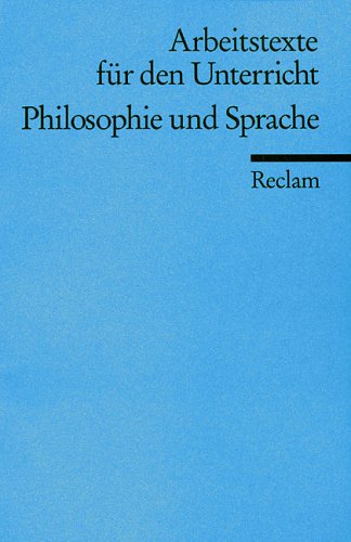 Stock image for Philosophie und Sprache. for sale by WorldofBooks