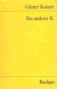 Beispielbild fr EIN ANDERER K. Hrspiel zum Verkauf von German Book Center N.A. Inc.