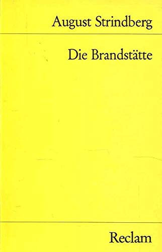 9783150098882: Die Brandsttte. - Strindberg, August