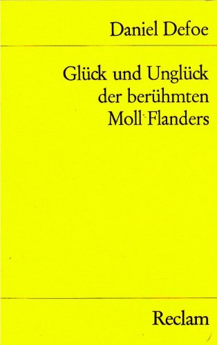 Glück und Unglück der berühmten Moll Flanders