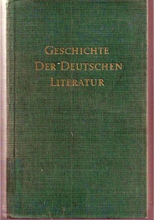 Beispielbild fr Geschichte der Deutschen Literatur. Bd. 2: Vom Barock bis zur Klassik zum Verkauf von medimops