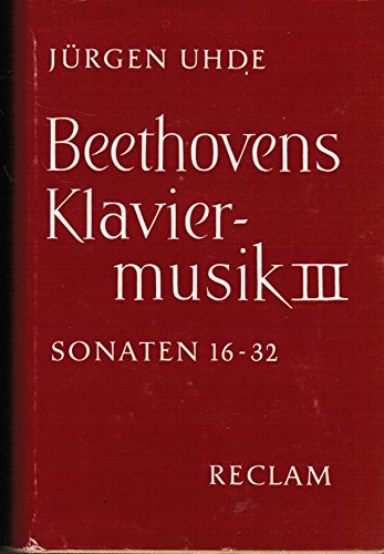 Imagen de archivo de Sonaten 16 - 32. (Bd. III) a la venta por medimops