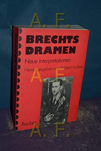 Imagen de archivo de Brecht's Dramen a la venta por Better World Books