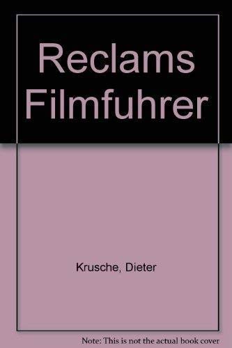 9783150103685: Reclams Filmführer (German Edition)
