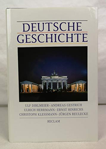 Deutsche Geschichte. - Dirlmeier, Ulf (Mitwirkender)