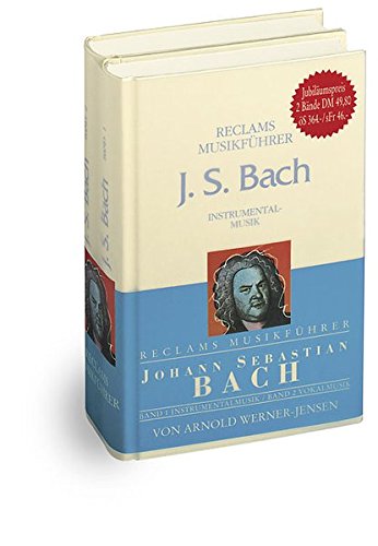 Beispielbild fr Reclams Musikfhrer, Johann Sebastian Bach, 2 Bde. zum Verkauf von bookdown