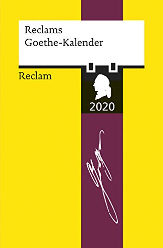 Reclams Goethe-Kalender 2020 - Unknown Author