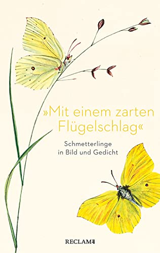 Stock image for Mit einem zarten Flgelschlag: Schmetterlinge in Bild und Gedicht for sale by Revaluation Books