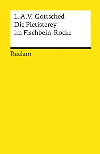 Stock image for Die Pietisterey im Fischbein-Rocke for sale by Revaluation Books
