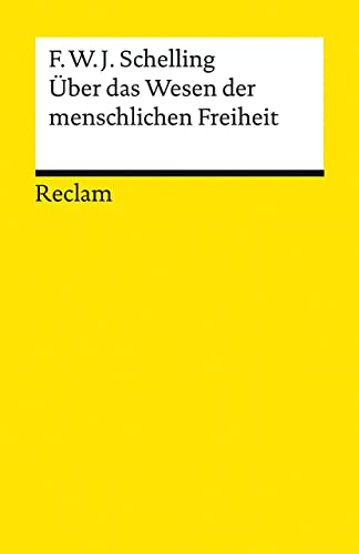Stock image for ber das Wesen der menschlichen Freiheit -Language: german for sale by GreatBookPrices