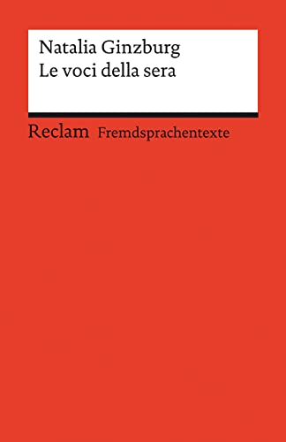 9783150141434: Le voci della sera: Italienischer Text mit deutschen Worterklrungen. Niveau B2 (GER): 14143