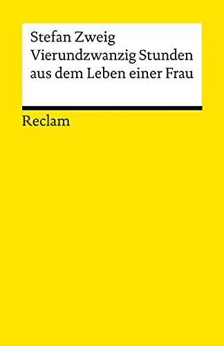 Beispielbild fr Vierundzwanzig Stunden aus dem Leben einer Frau -Language: german zum Verkauf von GreatBookPrices